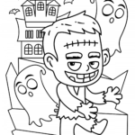 Halloween Coloring Sheets Printable Free Pages For Kids To