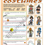 Halloween Costumes   Esl Worksheettecus