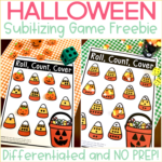 Halloween Counting And Subitizing Freebie