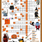 Halloween   Crossword Worksheet