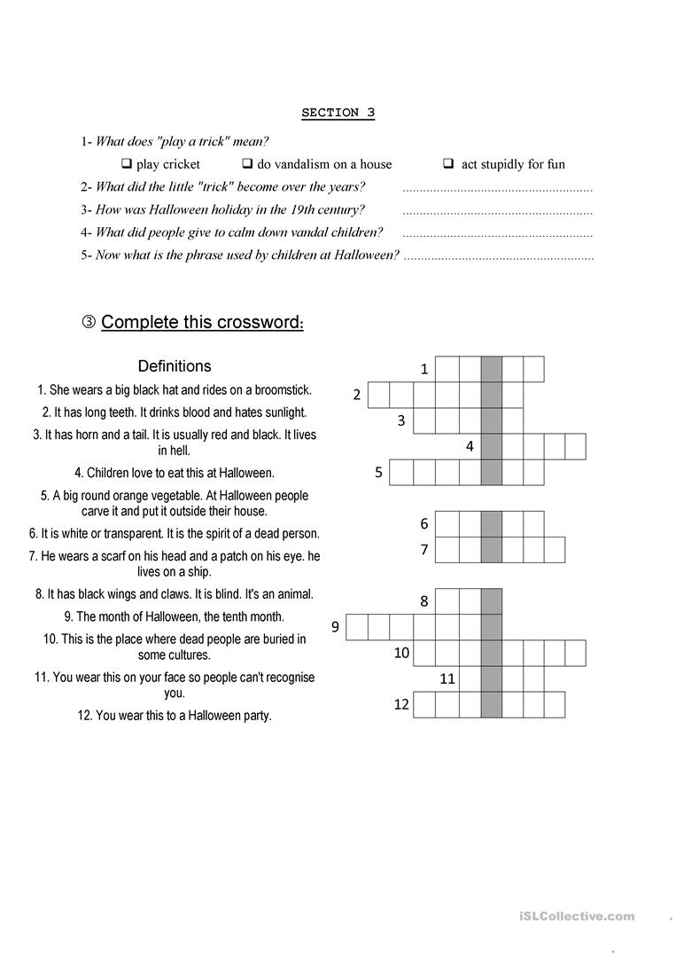 Halloween - English Esl Worksheets For Distance Learning And