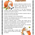 Halloween Facts   English Esl Worksheets For Distance