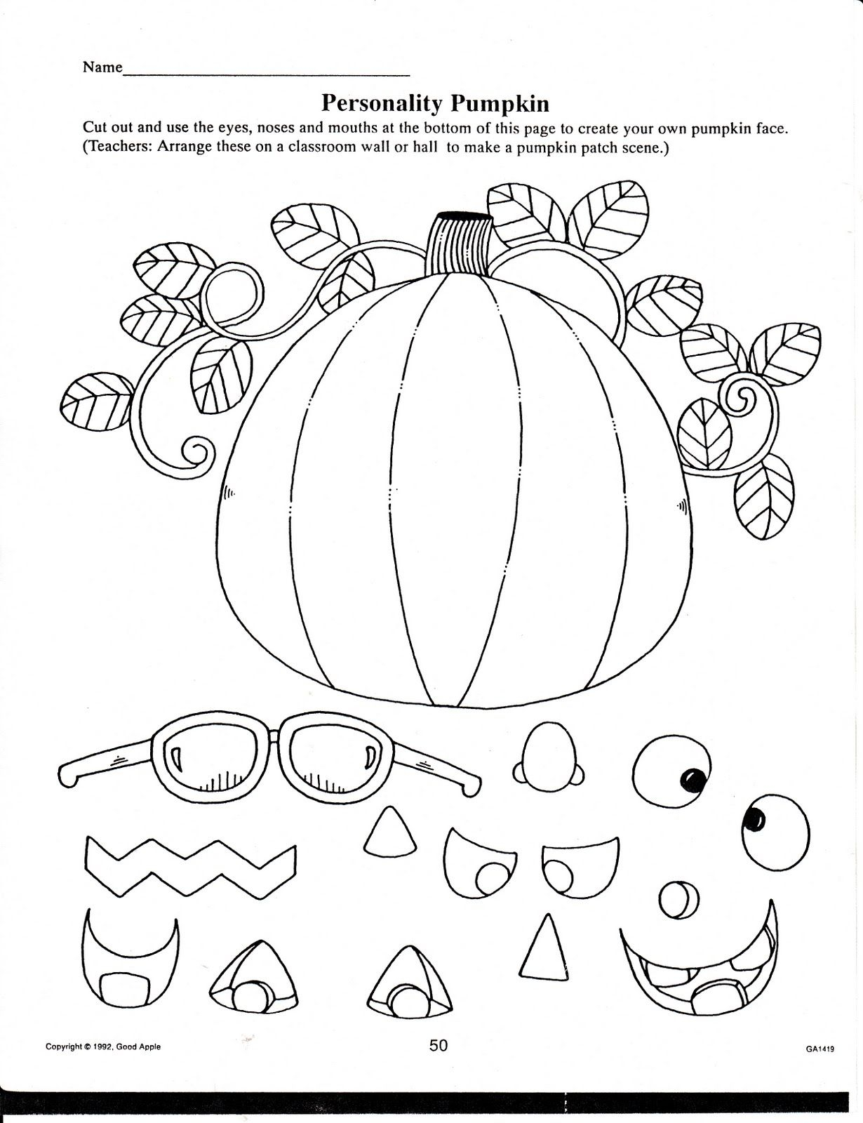Halloween/fall Printables For Your Classroom Use | Halloween