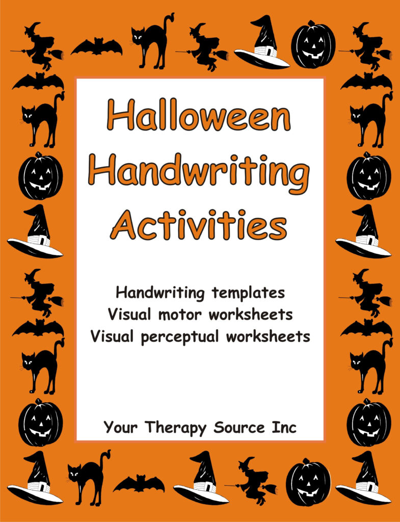 Halloween Handwriting Activities | Handwriting Activities