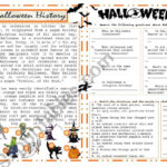 Halloween History   Esl Worksheetchrysty1477