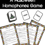 Halloween Homophone Activity | Homophones, Context Clues