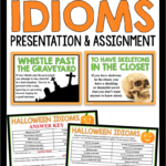 Halloween Idioms Presentation & Activity | Idioms Lessons