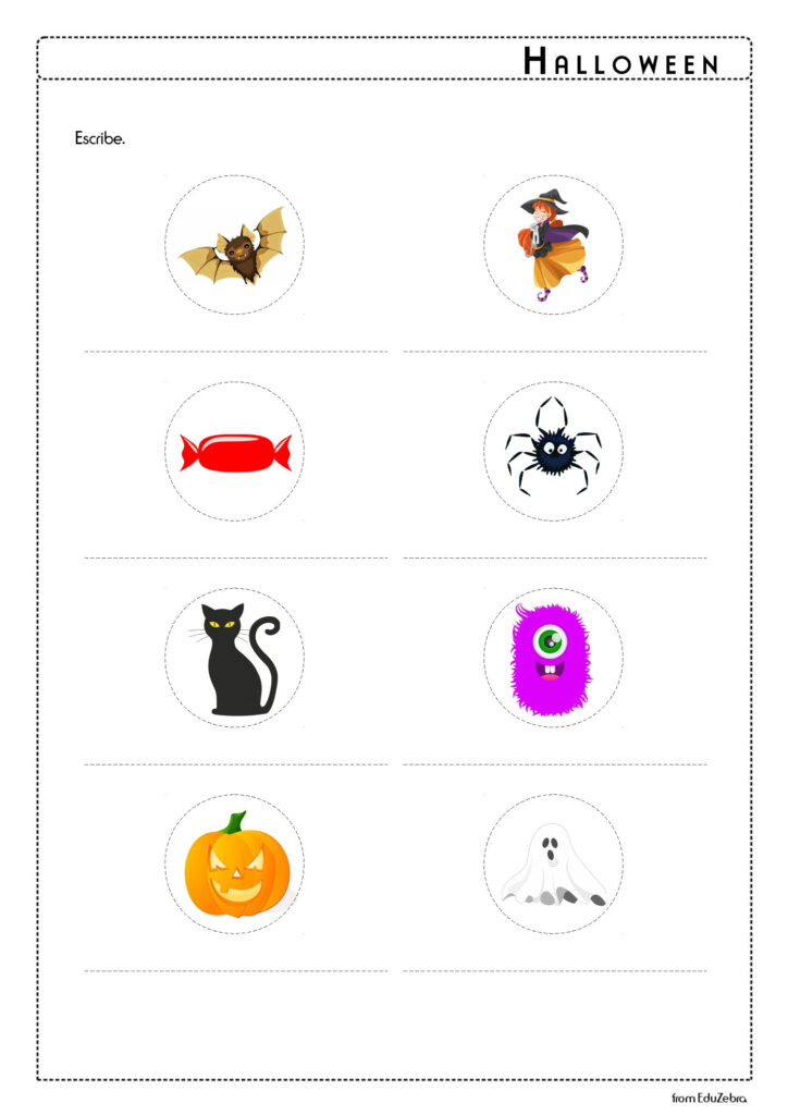 Halloween In Spanish, Spanish For Kids, Spanish For Children