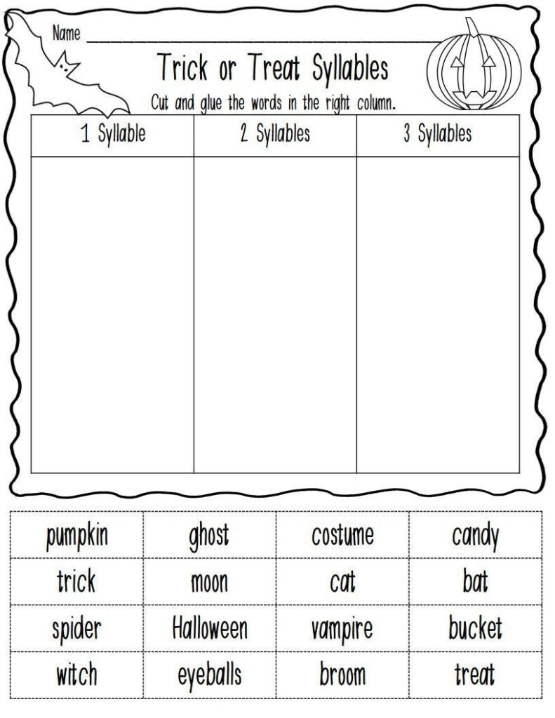Halloween Language Arts Worksheets Halloween Printable Pack