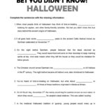 Halloween Listening Activity   English Esl Worksheets For