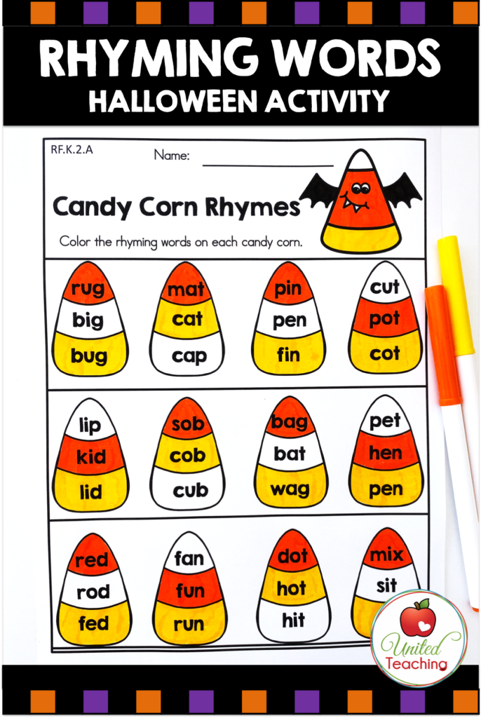 Halloween Literacy Activities (Kindergarten) United Halloween Literacy Activities (Kindergarten) United