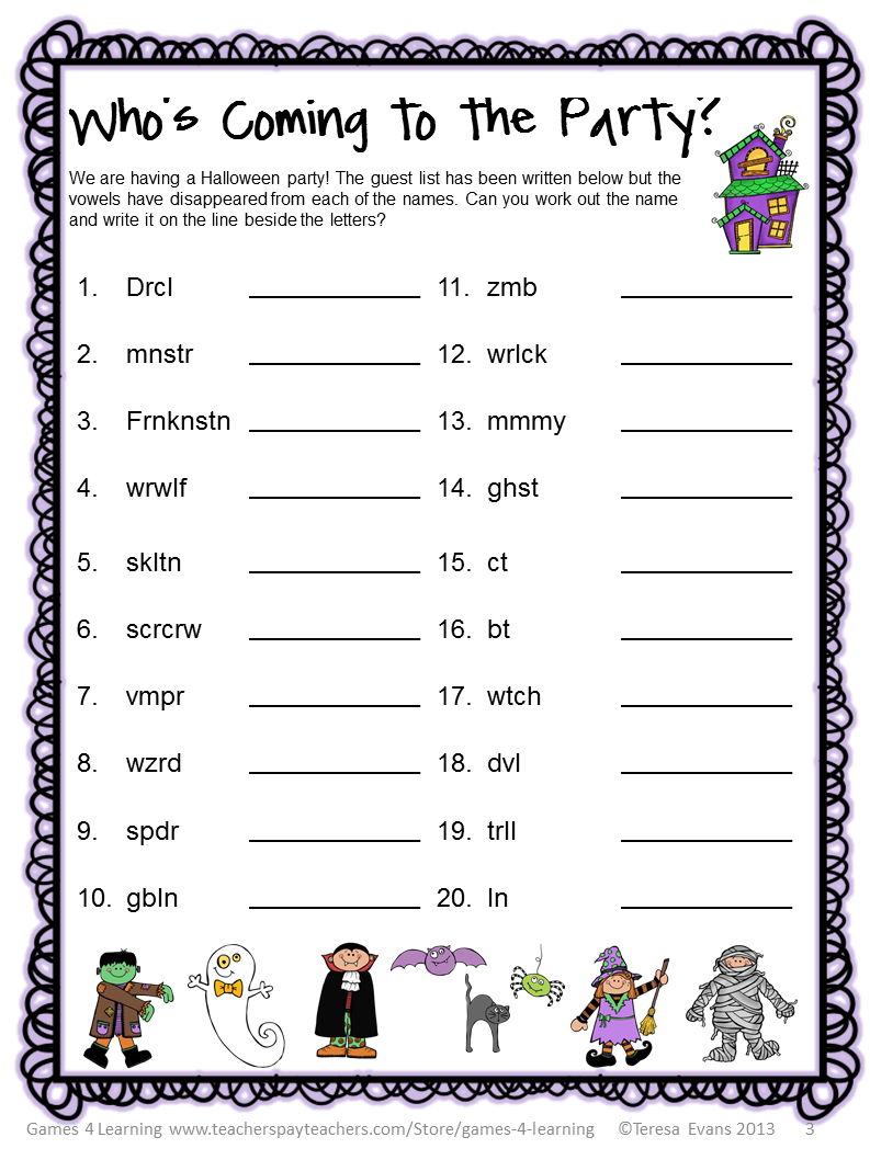 Halloween Literacy Freebies | Halloween Literacy, Halloween