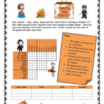 Halloween Logic Puzzle English Esl Worksheets For Distance