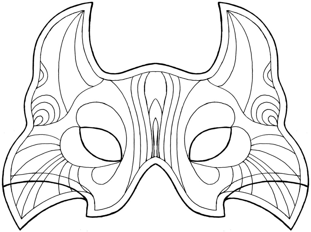 Halloween Masks Worksheets Printable And Activities Which