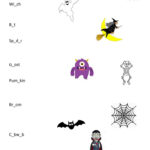 Halloween Matching Words   English Esl Worksheets For