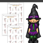 Halloween Math 3 Digit1 Digit Long Division Worksheets