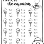 Halloween Math Multiplication Worksheets | Math
