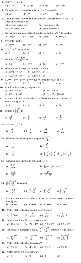 Halloween Math Powers And Exponents Worksheets Grade 7 Free
