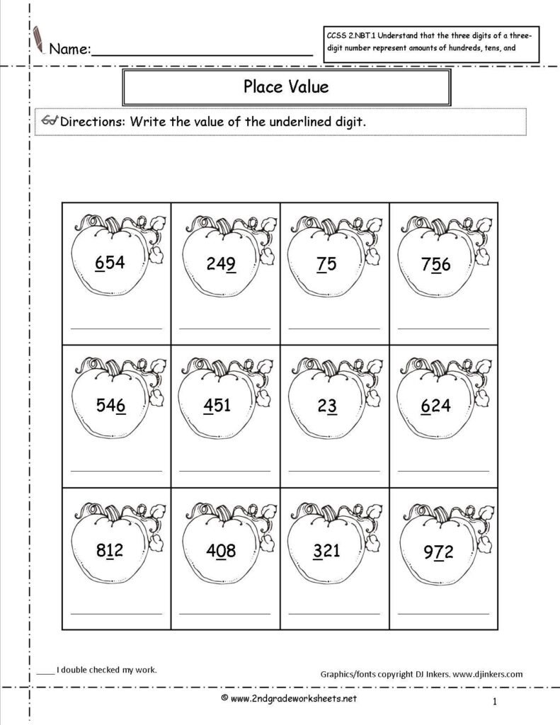 Halloween Math Worksheets For Kindergarten Division