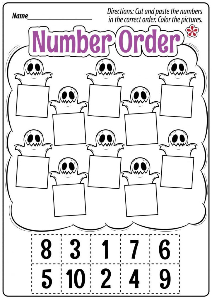 Halloween Math Worksheets For Preschool And Kindergarten Halloween Math Worksheets For Preschool And Kindergarten