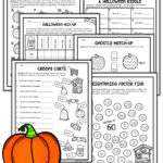 Halloween Math Worksheets Free For High School Step