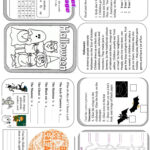 Halloween Minibook Fun Activities 2   English Esl Worksheets