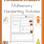 Halloween Multisensory Handwriting Activities
