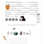 Halloween   Personal Pronouns   English Esl Worksheets For