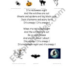 Halloween Poem   Esl Worksheetmissdurot