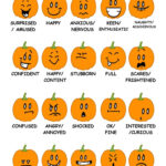 Halloween Pumpkins  Feelings And Emotions   English Esl