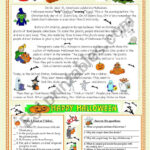 Halloween   Reading & Key (Fully Editable)   Esl Worksheet