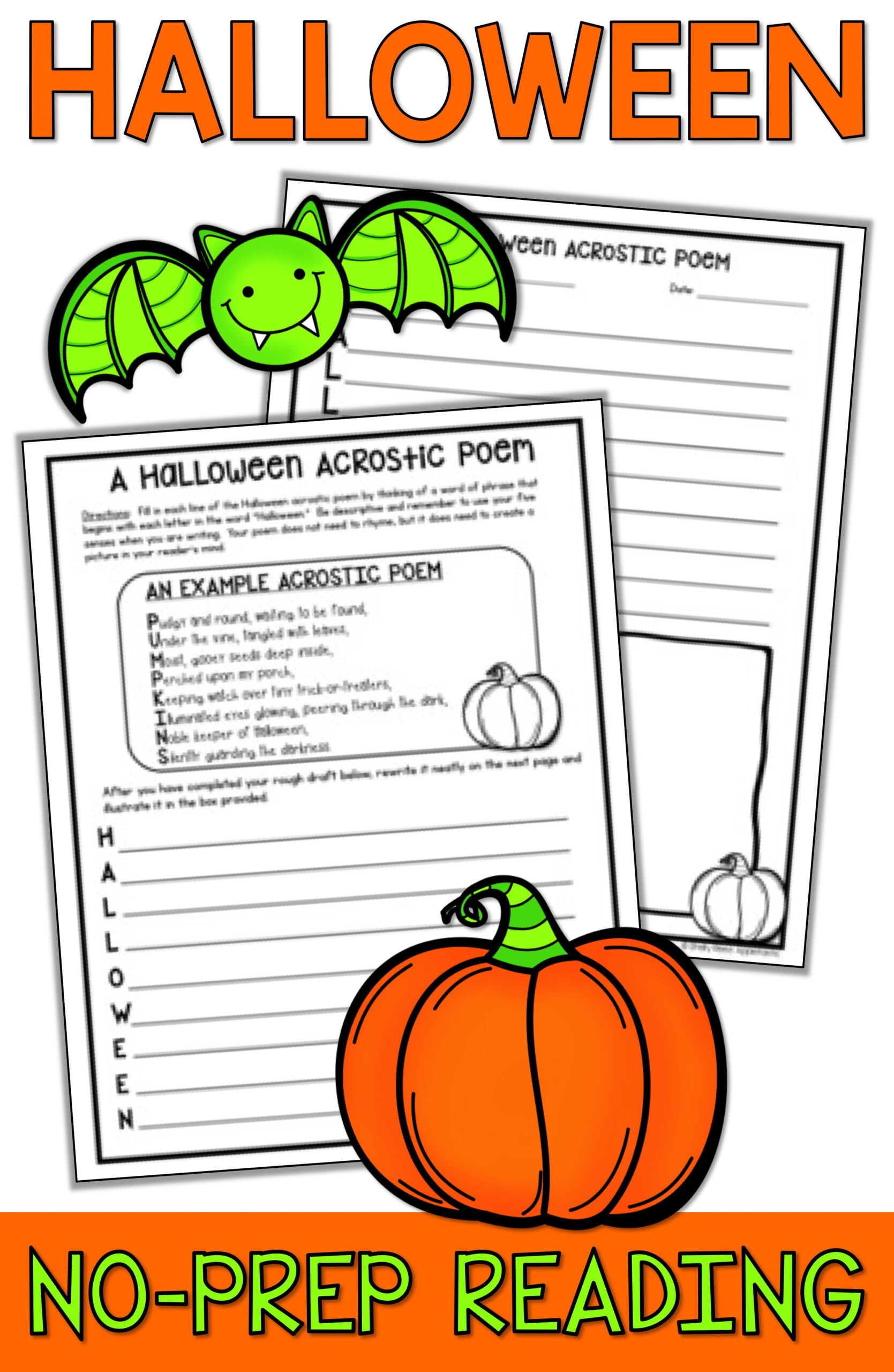 Halloween Reading Packet - Halloween Reading Comprehension