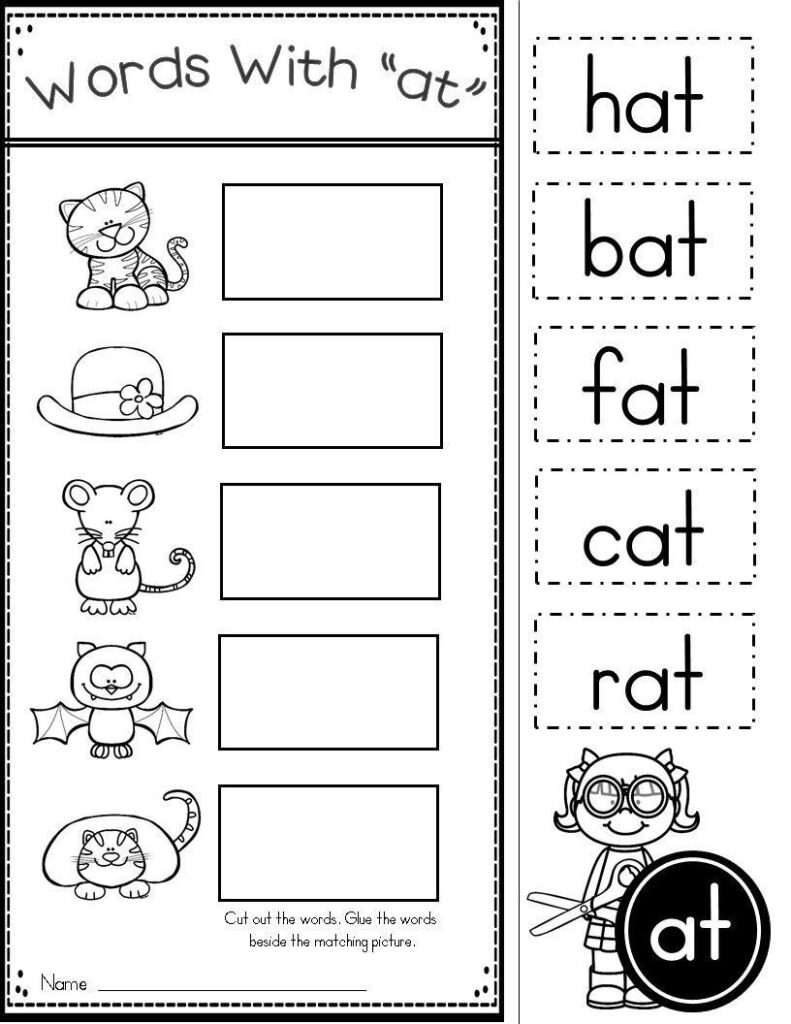 Halloween Rhyming Worksheets For Kindergarten Worksheet