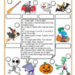 Halloween Riddles Ws   English Esl Worksheets For Distance