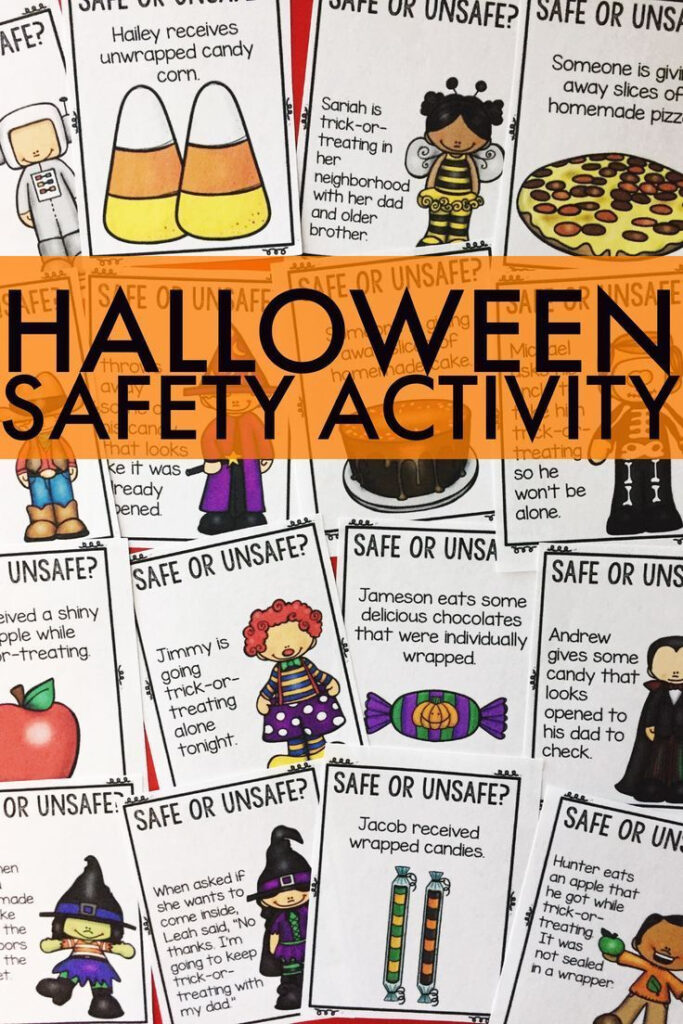 Halloween Safety Counseling Activity Classroom Guidance