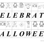 Halloween Secret Message Decoding   English Esl Worksheets