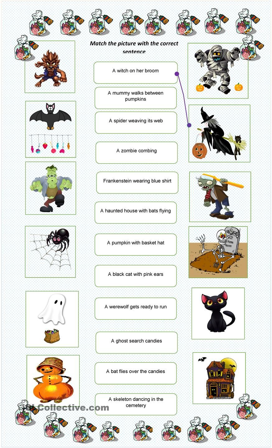 Halloween Sentences | Halloween Sentences, English