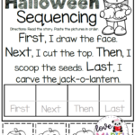 Halloween Sequencing | Sequencing Worksheets, First Grade