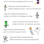 Halloween Skipping Song   English Esl Worksheets For