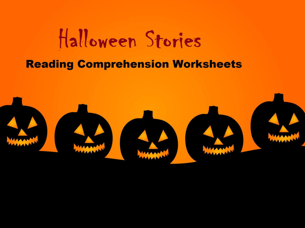 Halloween Stories   Reading Comprehension Worksheets (Save 65%)