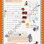 Halloween   Story + Activities   Esl Worksheetdodo93