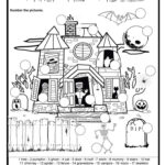 Halloween   The Haunted House   English Esl Worksheets For