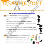 Halloween Treasure Hunt   Esl Worksheetamdlnio