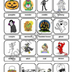 Halloween Vocabulary   Esl Worksheetbrent Dws