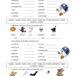 Halloween Word Scramble   English Esl Worksheets For