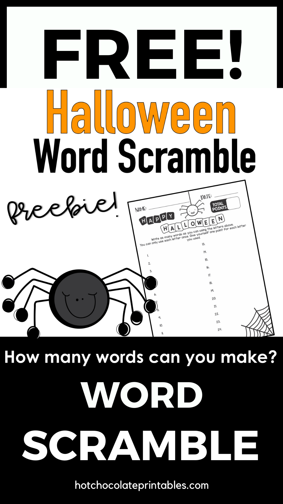 Halloween Nouns Worksheet Freebie AlphabetWorksheetsFree