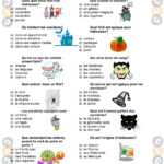 Halloween Worksheet For Classe 2