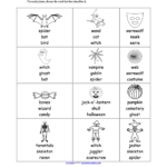 Halloween Worksheet In French | Kids Activities