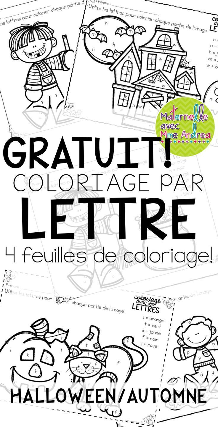 Halloween Worksheet In French | Kids Activities