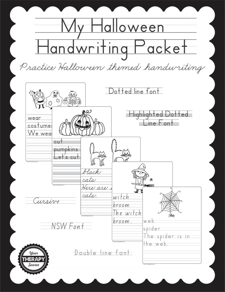 Halloween Worksheets And Activities Bundle